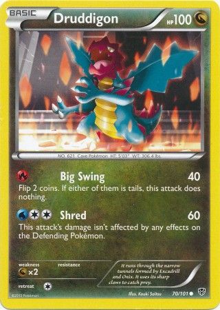 Druddigon - 70/101 - Common available at 401 Games Canada