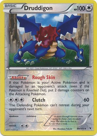 Druddigon - 89/101 - Rare - Reverse Holo available at 401 Games Canada