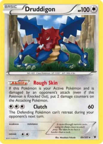 Druddigon - 89/101 - Rare available at 401 Games Canada