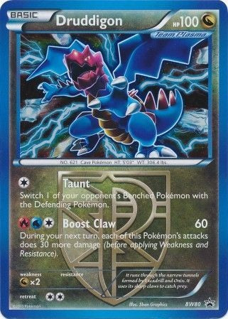 Druddigon - BW80 - Holo Promo available at 401 Games Canada