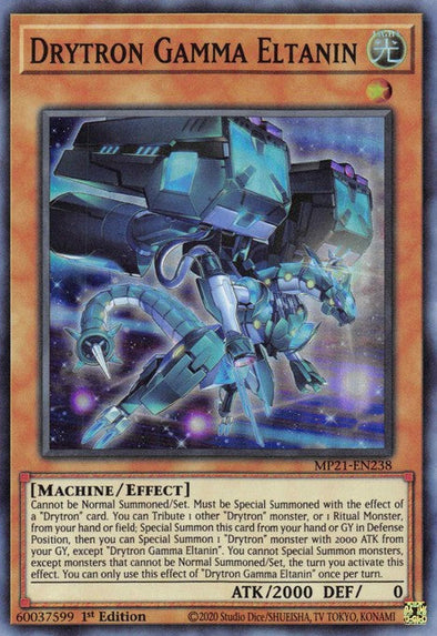 Drytron Gamma Eltanin - MP21-EN238 - Super Rare - 1st Edition available at 401 Games Canada