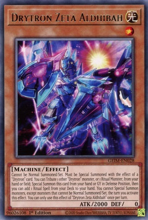 Drytron Zeta Aldhibah - GEIM-EN028 - Rare - 1st Edition available at 401 Games Canada