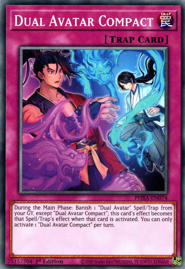 Dual Avatar Compact - PHRA-EN074 - Common - 1st Edition available at 401 Games Canada