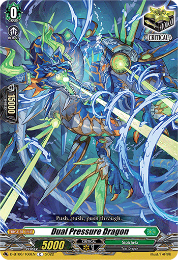 Dual Pressure Dragon - D-BT06/100 - Common available at 401 Games Canada