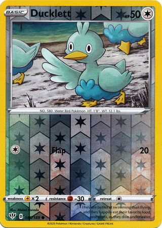 Ducklett - 148/189 - Common - Reverse Holo available at 401 Games Canada