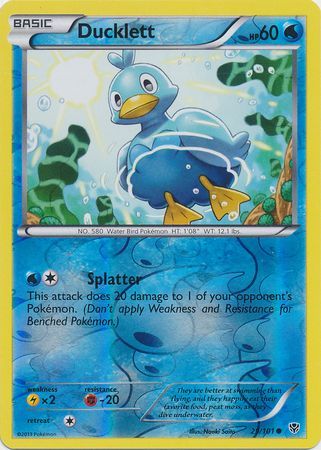 Ducklett - 29/101 - Common - Reverse Holo available at 401 Games Canada