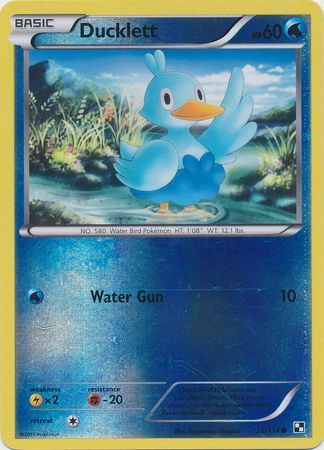 Ducklett - 36/114 - Common - Reverse Holo available at 401 Games Canada