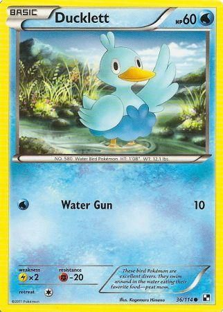 Ducklett - 36/114 - Common available at 401 Games Canada