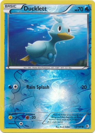 Ducklett - 42/149 - Common - Reverse Holo available at 401 Games Canada