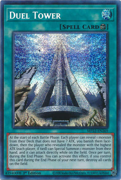 Duel Tower - MP22-EN269 - Prismatic Secret Rare - 1st Edition available at 401 Games Canada