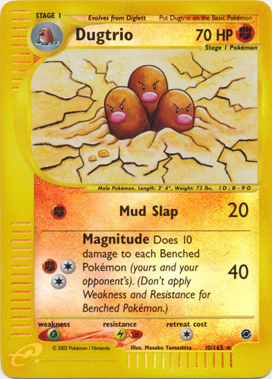 Dugtrio - 10/165 - Holo - Reverse Holo available at 401 Games Canada