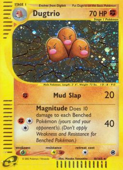 Dugtrio - 10/165 - Holo available at 401 Games Canada