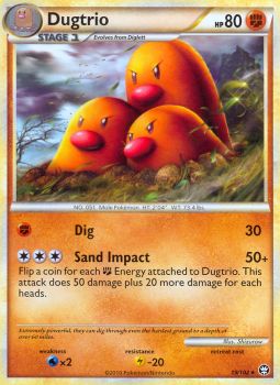 Dugtrio - 19/102 - Rare available at 401 Games Canada