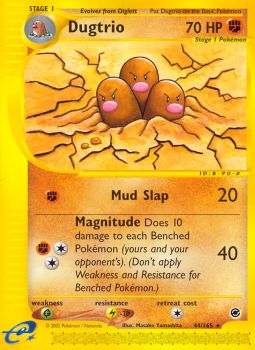 Dugtrio - 44/165 - Rare available at 401 Games Canada