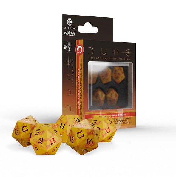 Dune RPG - Dice Set - Arrakis available at 401 Games Canada