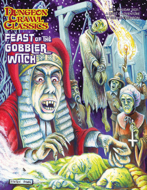 Dungeon Crawl Classics - 2021 Holiday Module - Feast of the Gobbler Witch available at 401 Games Canada