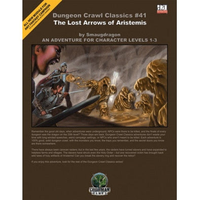Dungeon Crawl Classics - #41 The Lost Arrows of Aristemis available at 401 Games Canada