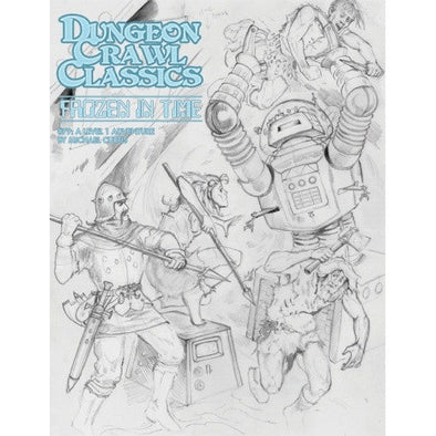 Dungeon Crawl Classics - #79 Frozen in Time (Sketch Cover) available at 401 Games Canada