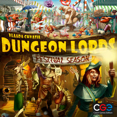 Dungeon Lords: Festival Season available at 401 Games Canada
