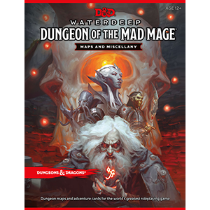 Dungeons & Dragons - 5th Edition - Waterdeep: Dungeon of the Mad Mage - Maps and Miscellany is available at 401 Games Canada, Canada's Source for RPG!