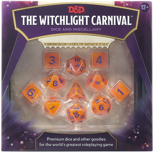 Dungeons & Dragons - 5th Edition - Witchlight Carnival Dice Set available at 401 Games Canada