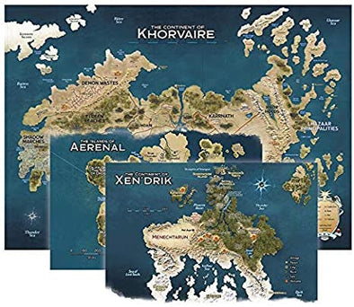 Dungeons & Dragons - Eberron - Nations of Khorvaire Map Set available at 401 Games Canada