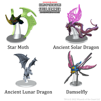 Dungeons & Dragons Icons of the Realms - Ship Scale - Astral Elf Patrol available at 401 Games Canada