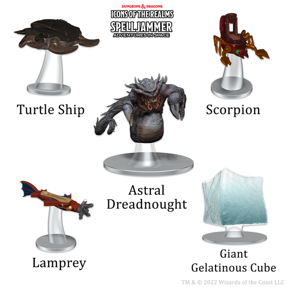 Dungeons & Dragons Icons of the Realms - Ship Scale - Attacks From Deep Space available at 401 Games Canada