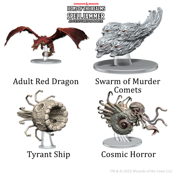 Dungeons & Dragons Icons of the Realms - Ship Scale - Threats From The Cosmos available at 401 Games Canada