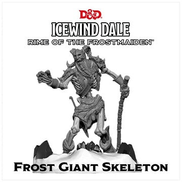 Dungeons & Dragons - Miniatures - Collector's Series - Icewind Dale: Rime of the Frostmaiden - Frost Giant Skeleton available at 401 Games Canada