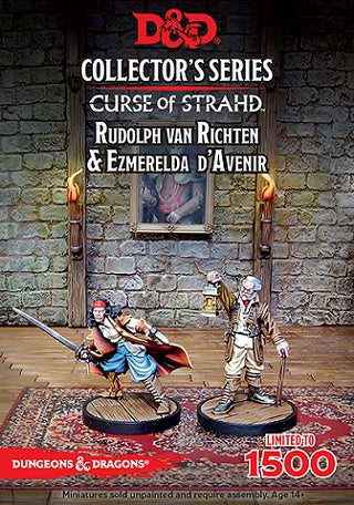 Dungeons & Dragons: Miniatures - Collector's Series - Rudolph & Ezmerelda available at 401 Games Canada