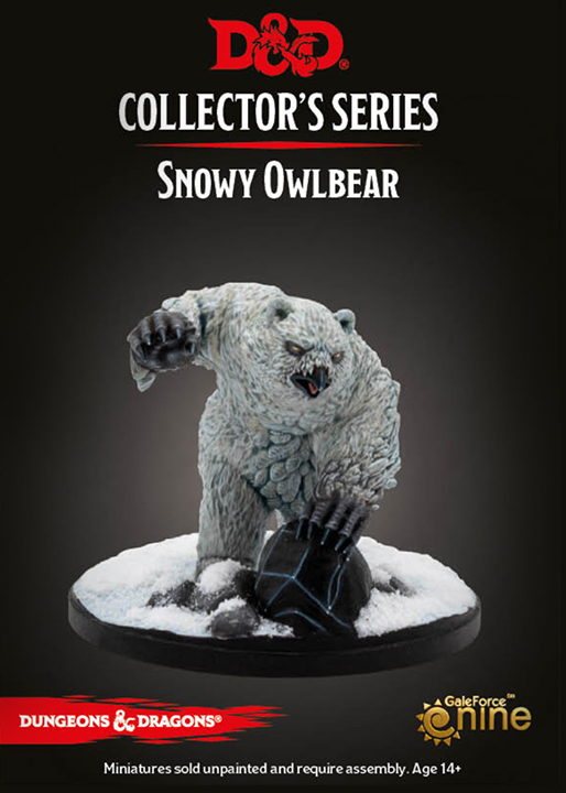 Dungeons & Dragons: Miniatures - Collector's Series - Snowy Owlbear available at 401 Games Canada