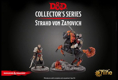 Dungeons & Dragons: Miniatures - Collector's Series - Strahd Von Zarovich (Foot & Mounted) available at 401 Games Canada