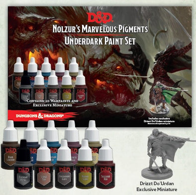 Dungeons & Dragons Nolzur's Marvelous Pigments: Underdark Paint Set available at 401 Games Canada