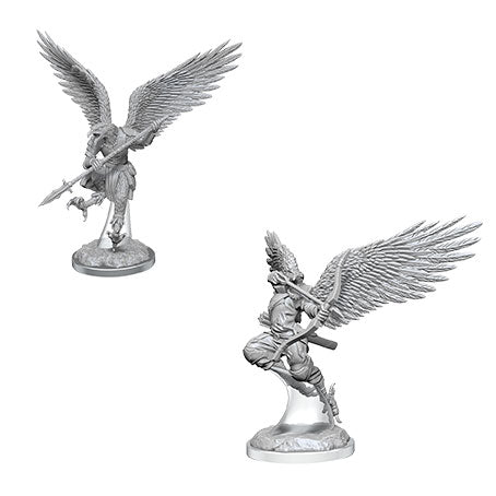 Dungeons & Dragons Nolzur's Marvelous Unpainted Minis - Aarakocra Fighters available at 401 Games Canada