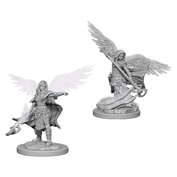 Dungeons & Dragons Nolzur's Marvelous Unpainted Minis - Aasimar Female Wizard available at 401 Games Canada