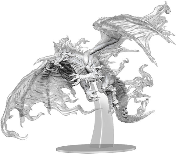 Dungeons & Dragons Nolzur's Marvelous Unpainted Minis - Adult Blue Shadow Dragon available at 401 Games Canada