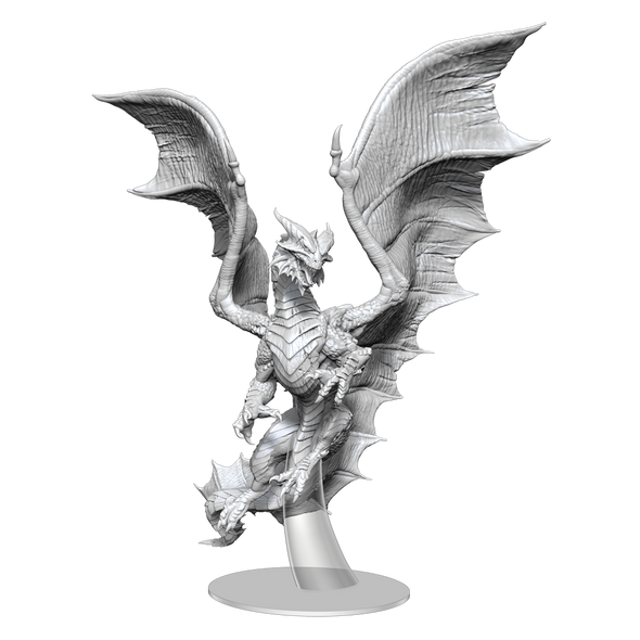 Dungeons & Dragons Nolzur's Marvelous Unpainted Minis - Adult Copper Dragon available at 401 Games Canada