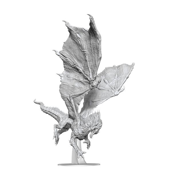 Dungeons & Dragons Nolzur's Marvelous Unpainted Minis: Adult Green Dragon available at 401 Games Canada