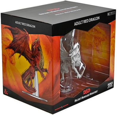 Dungeons & Dragons Nolzur's Marvelous Unpainted Minis: Adult Red Dragon available at 401 Games Canada