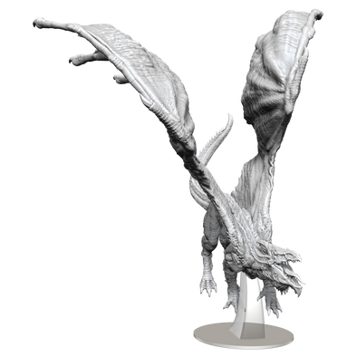 Dungeons & Dragons Nolzur's Marvelous Unpainted Minis: Adult White Dragon available at 401 Games Canada