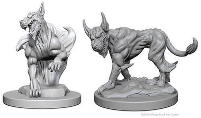 Dungeons & Dragons Nolzur's Marvelous Unpainted Minis: Blink Dogs available at 401 Games Canada