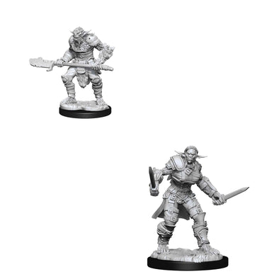 Dungeons & Dragons Nolzur's Marvelous Unpainted Minis: Bugbear Barbarian & Rogue available at 401 Games Canada