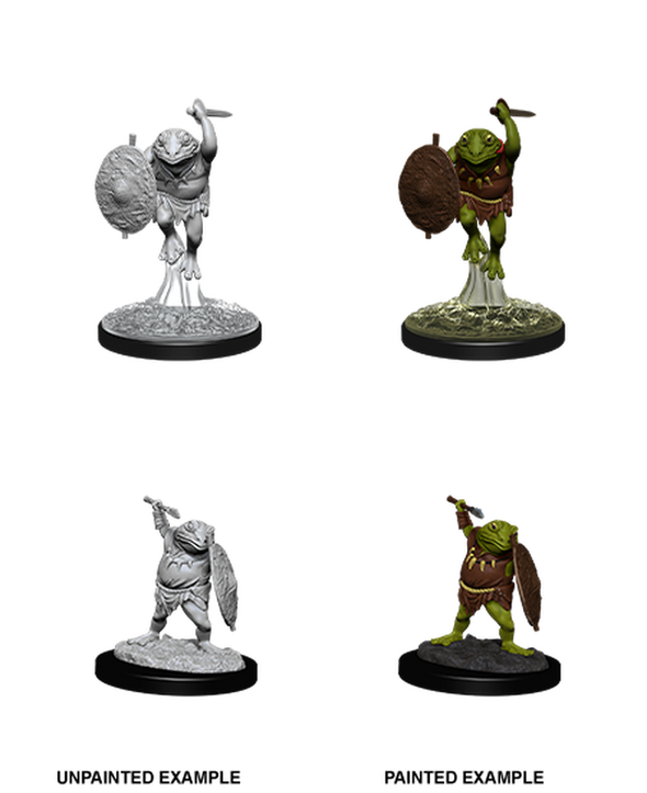 Dungeons & Dragons Nolzur's Marvelous Unpainted Minis: Bullywug available at 401 Games Canada