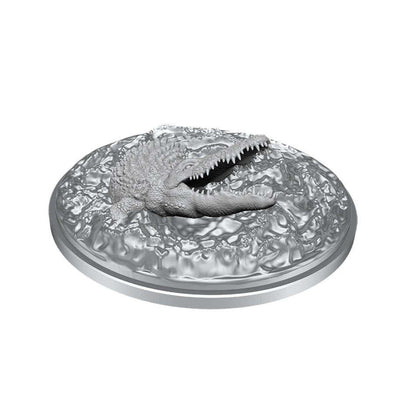 Dungeons & Dragons Nolzur's Marvelous Unpainted Minis: Crocodile available at 401 Games Canada