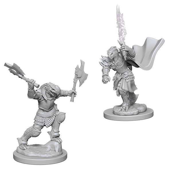 Dungeons & Dragons Nolzur's Marvelous Unpainted Minis: Dragonborn Female Fighter available at 401 Games Canada