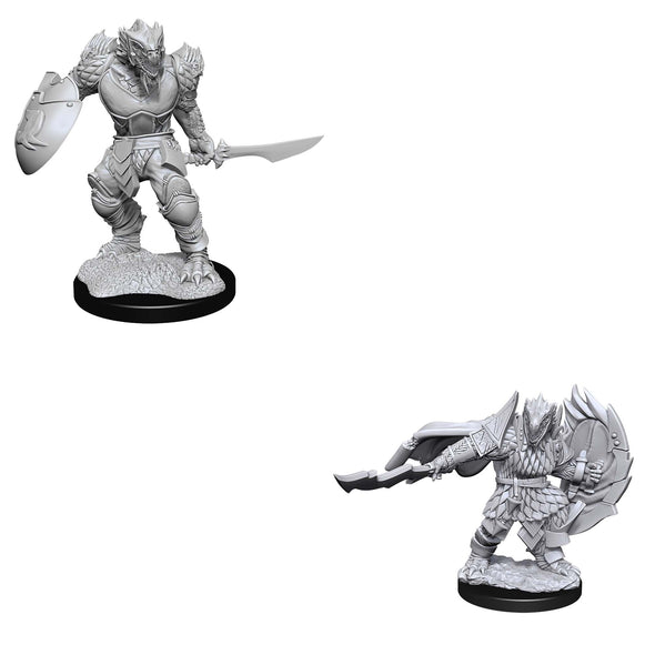 Dungeons & Dragons Nolzur's Marvelous Unpainted Minis: Dragonborn Fighter Male available at 401 Games Canada