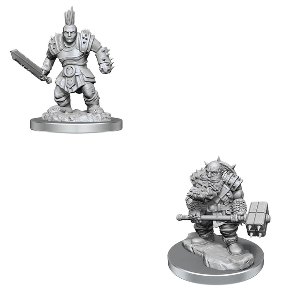 Dungeons & Dragons Nolzur's Marvelous Unpainted Minis: Duergar Fighters available at 401 Games Canada