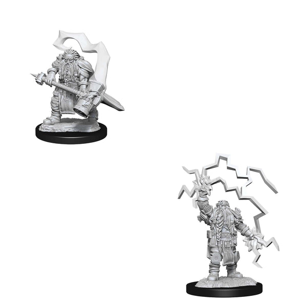 Dungeons & Dragons Nolzur's Marvelous Unpainted Minis: Dwarf Cleric Male available at 401 Games Canada