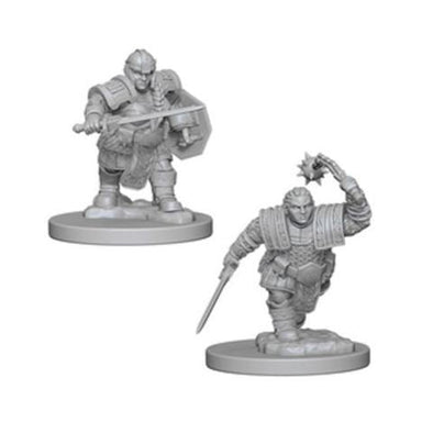 Dungeons & Dragons Nolzur's Marvelous Unpainted Minis: Dwarf Female Fighter available at 401 Games Canada